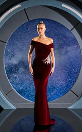 1 of 2 Reverie Couture FW24119 Wine