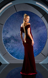 2 of 2 Reverie Couture FW24119 Wine