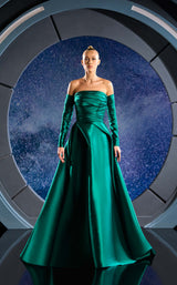 2 of 3 Reverie Couture FW24125 Emerald