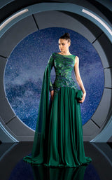 1 of 2 Reverie Couture FW24127 Emerald