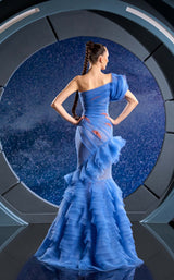 3 of 3 Reverie Couture FW24136 Blue