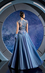 3 of 3 Reverie Couture FW24137 Blue