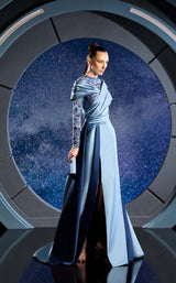 2 of 3 Reverie Couture FW24138 Blue
