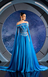 2 of 3 Reverie Couture FW24140 Blue