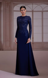 2 of 3 Reverie Couture FW262 Navy