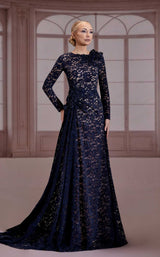 1 of 2 Reverie Couture FW263 Navy