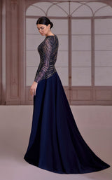 2 of 3 Reverie Couture FW265 Navy
