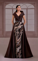 1 of 3 Reverie Couture FW272 Brown