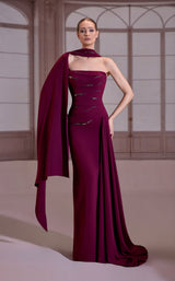 2 of 3 Reverie Couture FW284 Plum