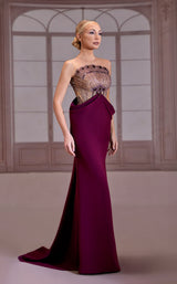 1 of 2 Reverie Couture FW286 Plum