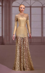 1 of 3 Reverie Couture FW296 Gold
