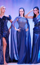 5 of 6 Reverie Couture SS154 Deep Blue