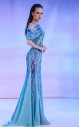 3 of 4 Reverie Couture SS160 Aqua