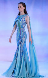 2 of 4 Reverie Couture SS160 Aqua
