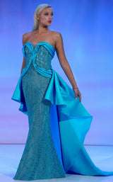 3 of 4 Reverie Couture SS163 Aqua