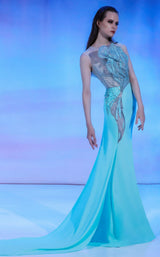 2 of 3 Reverie Couture SS164 Aqua