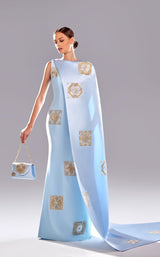 1 of 2 Reverie Couture SS24101 Baby Blue