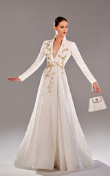 1 of 2 Reverie Couture SS2475 Off White