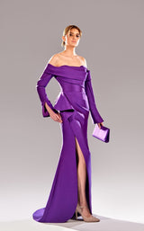 2 of 3 Reverie Couture SS2478 Purple