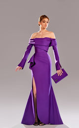 1 of 3 Reverie Couture SS2478 Purple