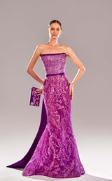 1 of 2 Reverie Couture SS2482 Purple