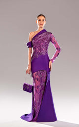 1 of 2 Reverie Couture SS2483 Purple