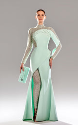 1 of 2 Reverie Couture SS2484 Mint