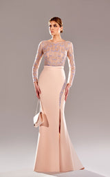1 of 2 Reverie Couture SS2496 Blush