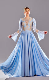 1 of 3 Reverie Couture SS2497 Baby Blue