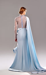 2 of 2 Reverie Couture SS2498 Baby Blue