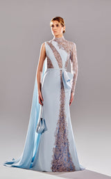1 of 2 Reverie Couture SS2498 Baby Blue