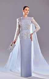 1 of 2 Reverie Couture SS2499 Baby Blue