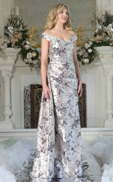 2 of 3 Rina Di Montella RD2912 Blue Multi
