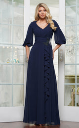 2 of 4 Rina Di Montella RD3119 Navy