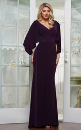 1 of 4 Rina Di Montella RD3238 Aubergine