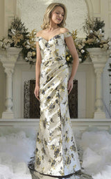2 of 4 Rina Di Montella RD3350 Navy-Multi
