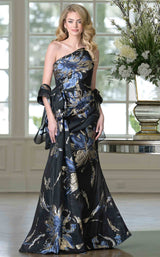 2 of 3 Rina Di Montella RD3233 Black-Multi