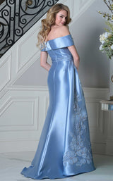4 of 4 Rina Di Montella RD3504 Sky-Blue
