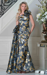 3 of 3 Rina Di Montella RD3517 Olive/Gold