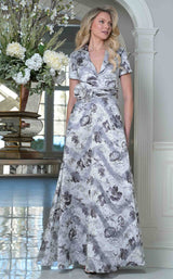 3 of 3 Rina Di Montella RD3519 Grey-Multi