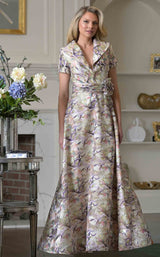 1 of 3 Rina Di Montella RD3519 Yellow-Multi