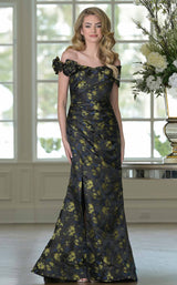 2 of 4 Rina Di Montella RD3523 Black/Yellow
