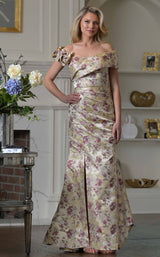 3 of 4 Rina Di Montella RD3523 Cream/Rose