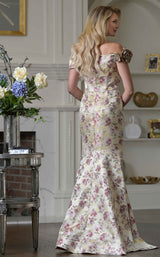4 of 4 Rina Di Montella RD3523 Cream/Rose