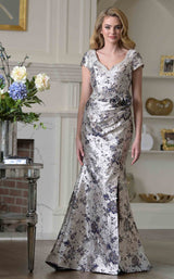 2 of 3 Rina Di Montella RD3529 Navy-Multi