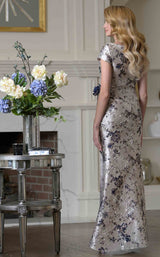 3 of 3 Rina Di Montella RD3529 Navy-Multi