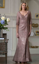 1 of 4 Rina Di Montella RD3530 Dark-Mauve