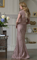 2 of 4 Rina Di Montella RD3532 Dark-Mauve