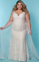 2 of 8 Sydneys Closet SC5287 Ivory/Nude
