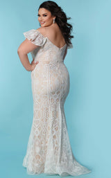 4 of 4 Sydneys Closet SC5297 Ivory/Nude